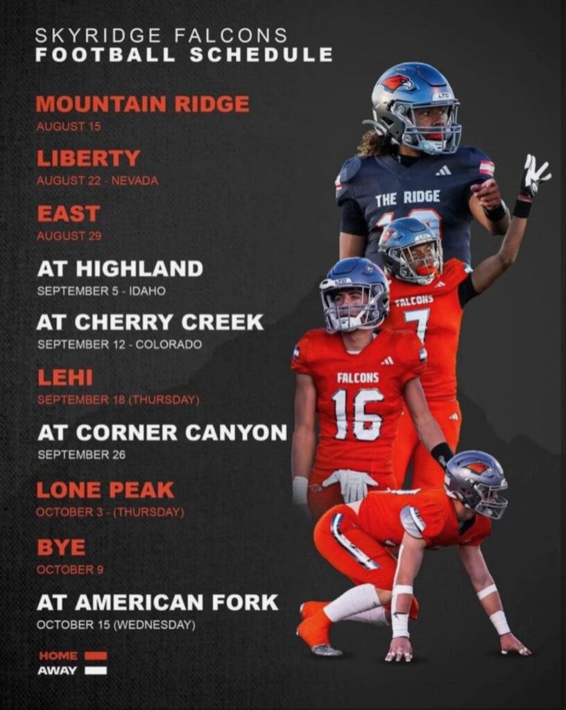 2025 Skyridge football schedule